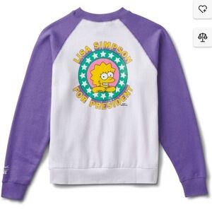 Simpsons x Vans - Lisa for president sweater— medium